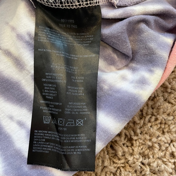 Volcom Tie Dye Tee - Picture 6 of 6